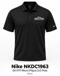 Harbor Ridge Nike Dri-FIT Polo – Black