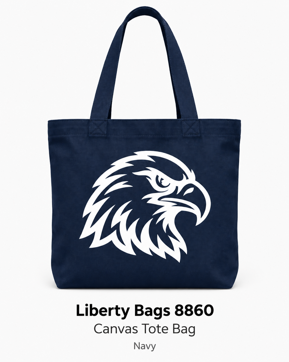 Eagles Canvas Tote Bag – Navy Blue