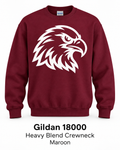 Eagles Heavy Blend Crewneck – Maroon
