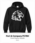 Eagles Core Fleece Hoodie – Black