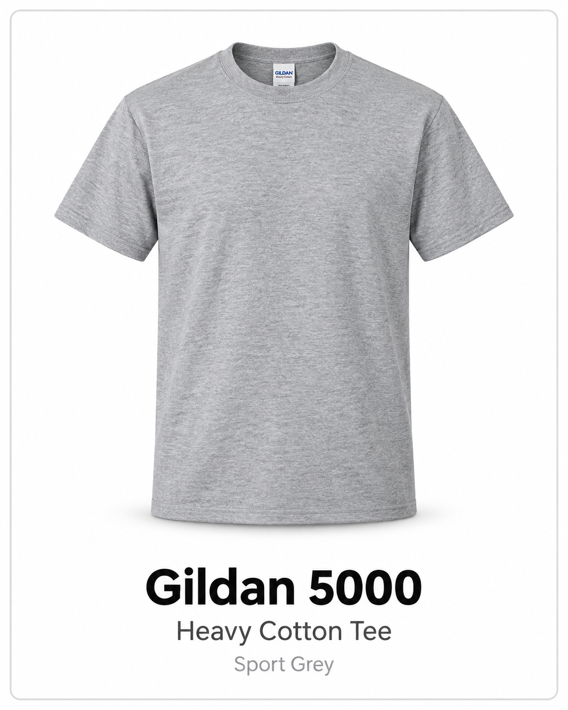 Gildan T (grey)