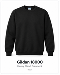 Gildan Crewneck (black)