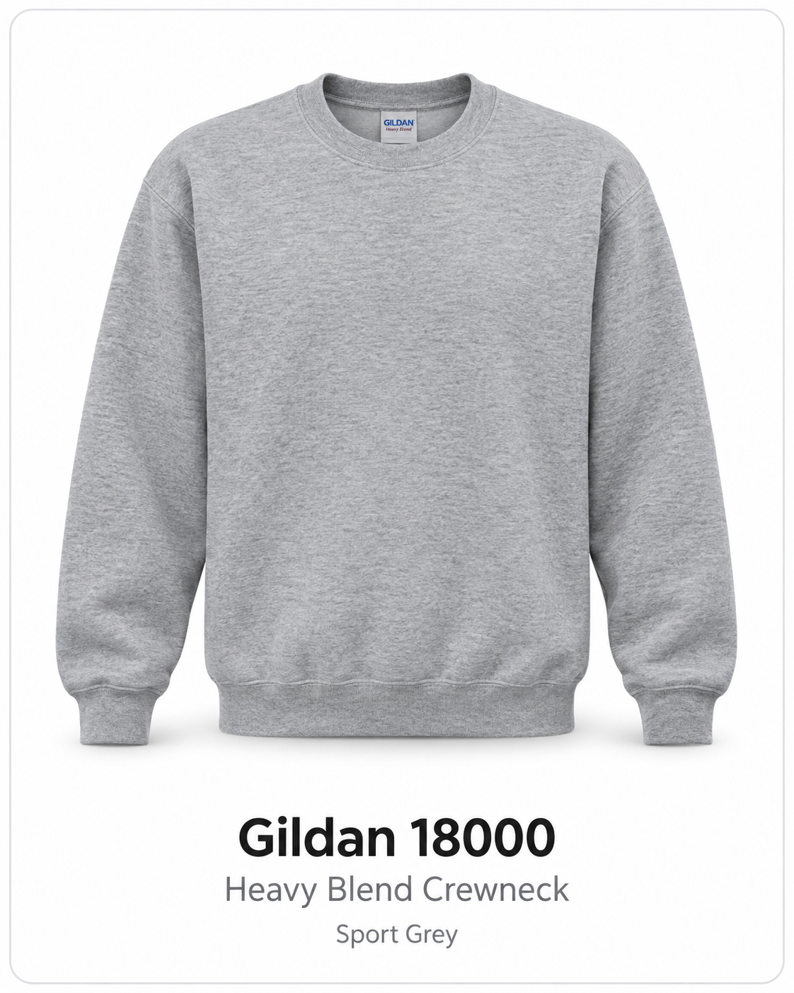Gildan Crewneck (grey)