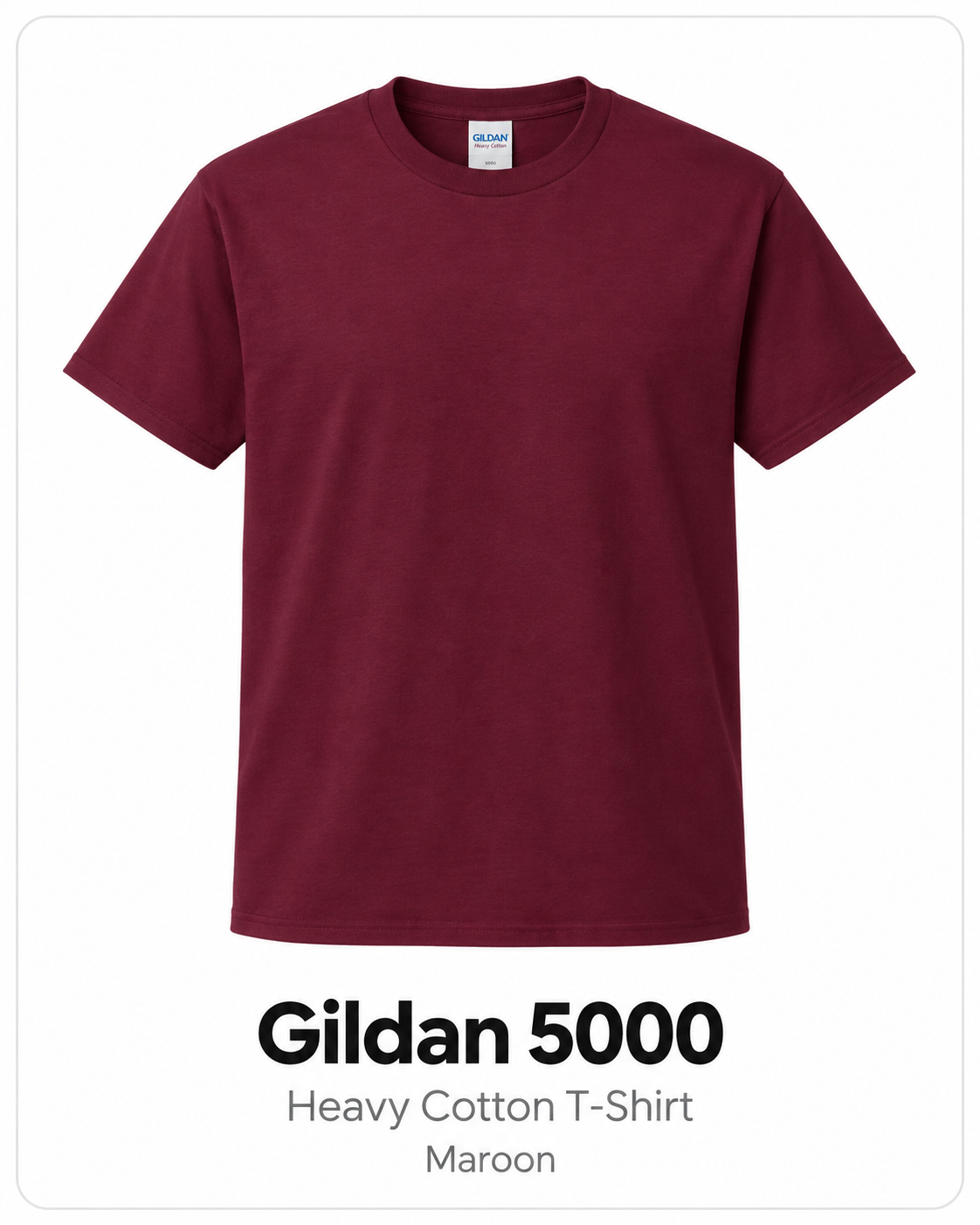 Gildan T-Shirt (maroon)
