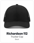 Richardson 112 Hat (black)