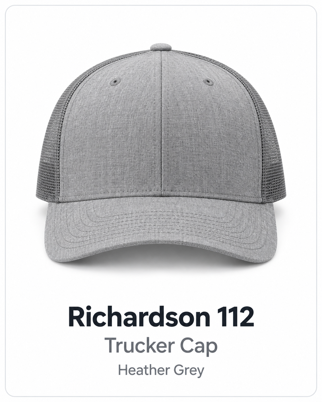 Richardson 112 Hat (grey)